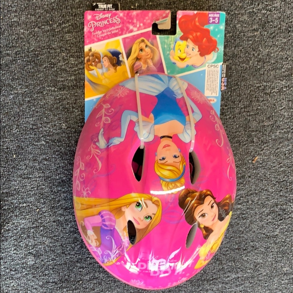 Disney princess bicycle helmet